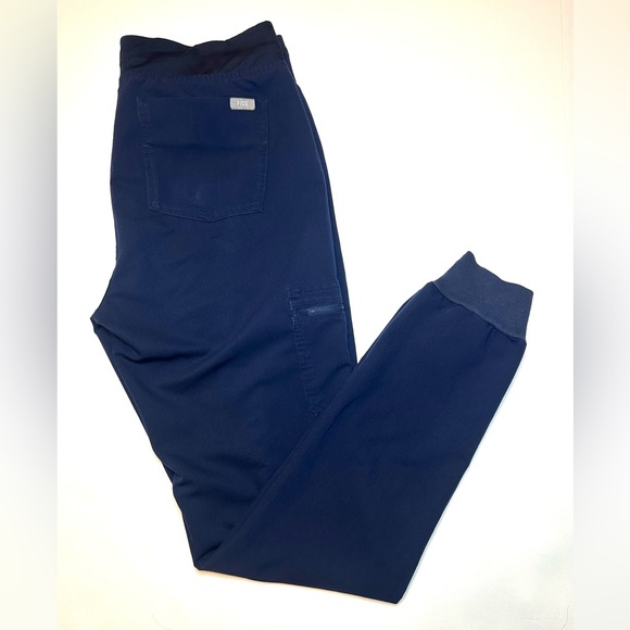 Figs Zamora Jogger Scrub Pants Navy PO 1683 Size Small/Tall - Picture 3 of 16